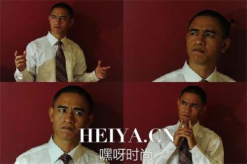 肖基国扮奥巴马走红   中国版奥巴马肖基国微博个人资料照片 