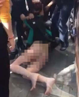 陕西榆林女子街头被扒光殴打完整版视频在线观看现场照片