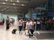 马蓉回国了吗 马蓉机场遭记者围堵照片