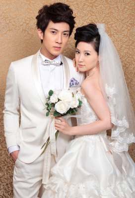 吴尊老婆林丽莹婚纱照曝光，林丽莹生活近照|林丽莹|婚纱照