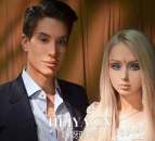 真人芭比露可安诺娃Valeria Lukyanova整容前后照片对比男友是谁