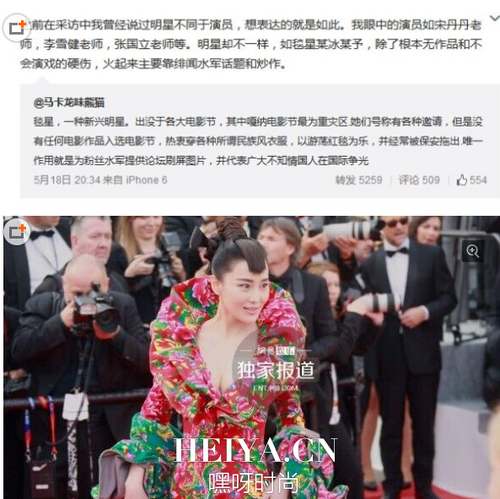 王思聪微博所说的某冰某予是谁  揭秘范冰冰张馨予的成名史