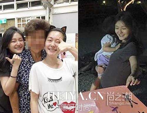 网曝大S徐熙媛怀孕二胎 凸肚隆起与粉丝合影被曝光_shangc.net
