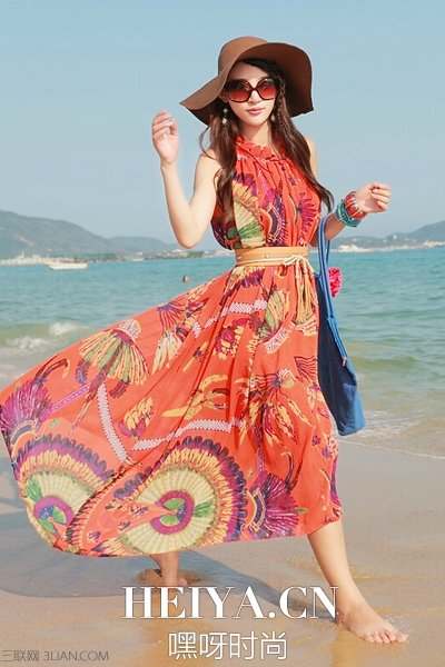 波西米亚风格长裙女装 浪漫与自由的小资情调