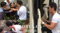 见义勇为者黄竣锋个人资料照片   黄竣锋遇车祸救伤者现场照片
