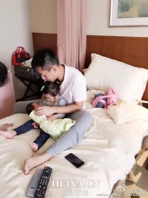 大S俩萌娃近照 汪小菲儿女正面照曝光