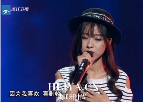 中国新歌声2朱文婷演唱《淘汰》 加入周杰伦战队